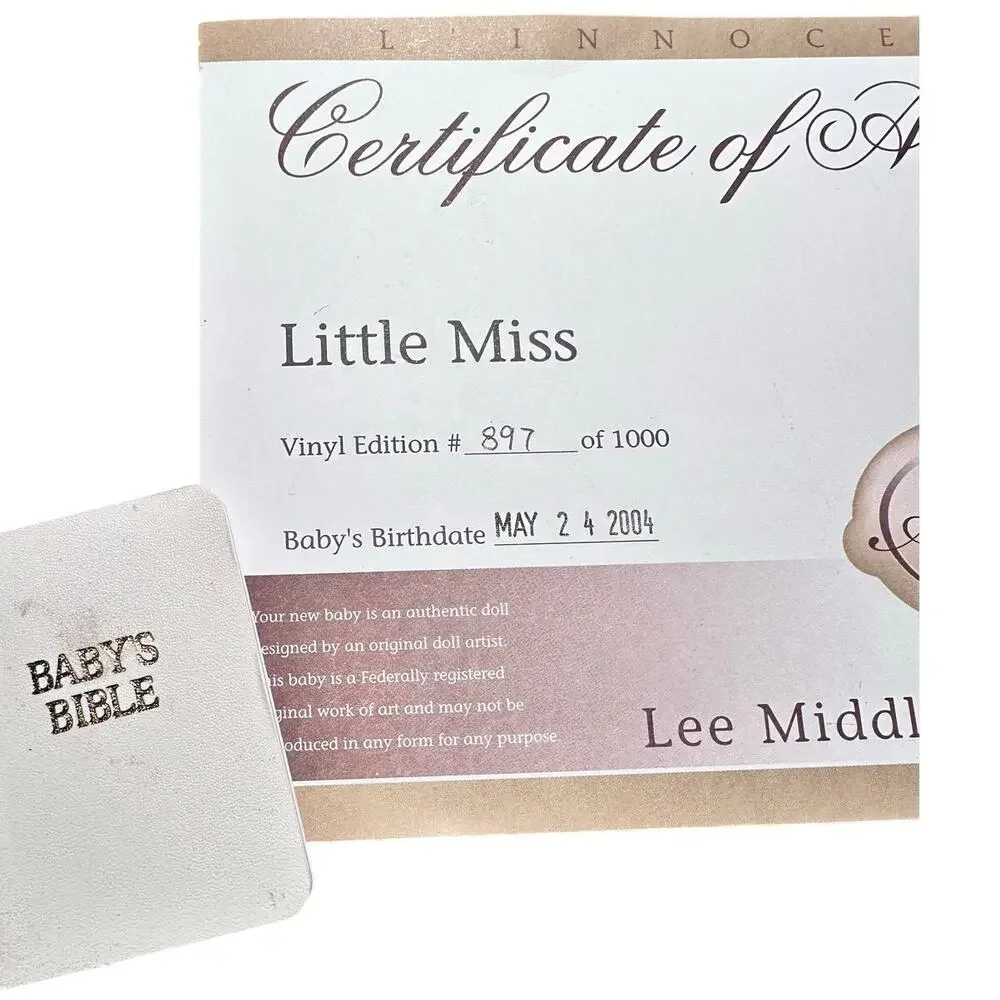 Lee Middleton Original Dolls Artist Studio this reva